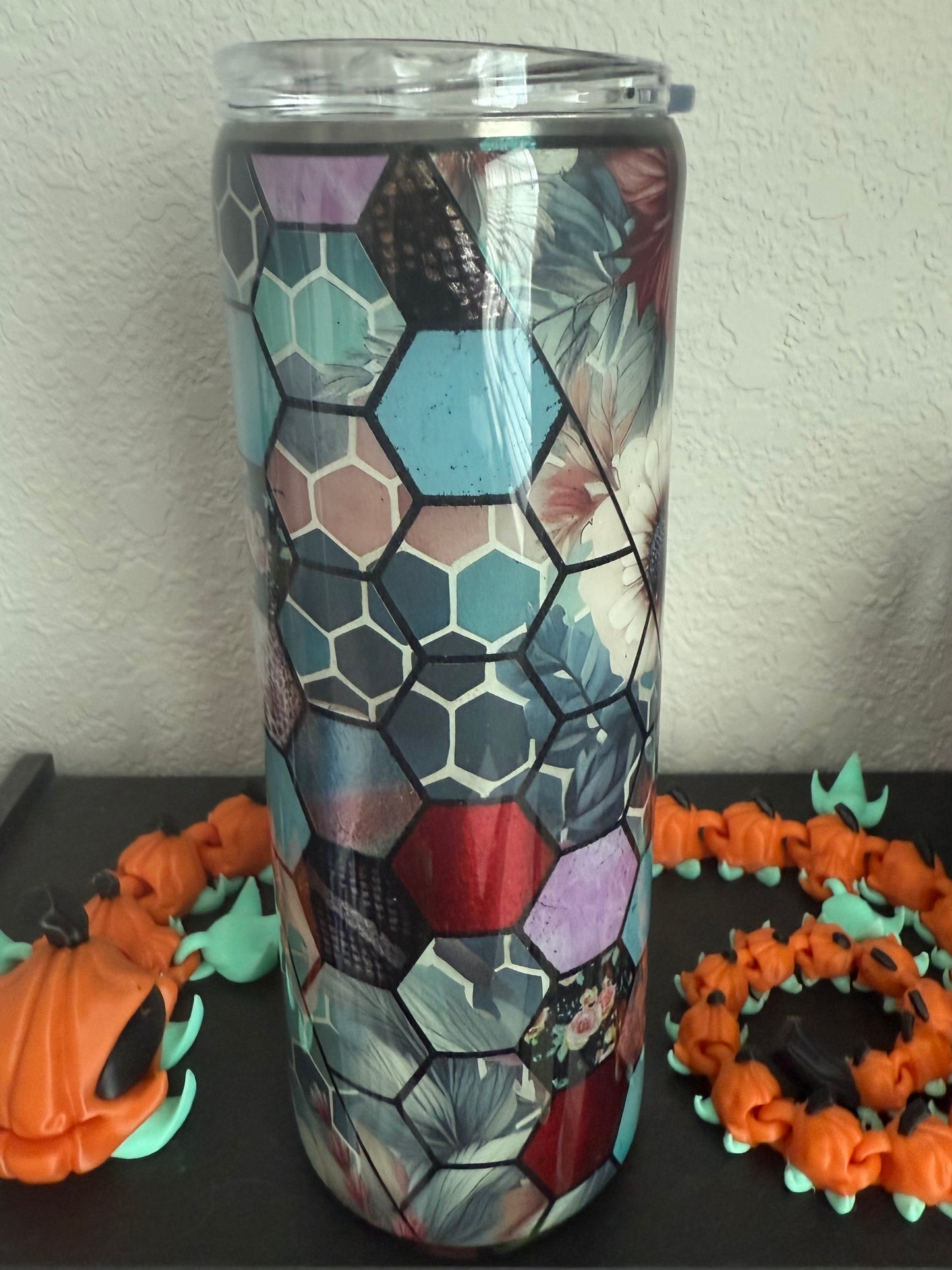 20oz Tumbler Honeycomb #4