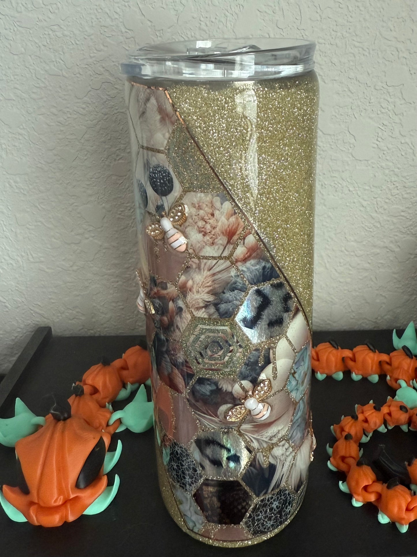 20oz Tumbler Honeycomb #5