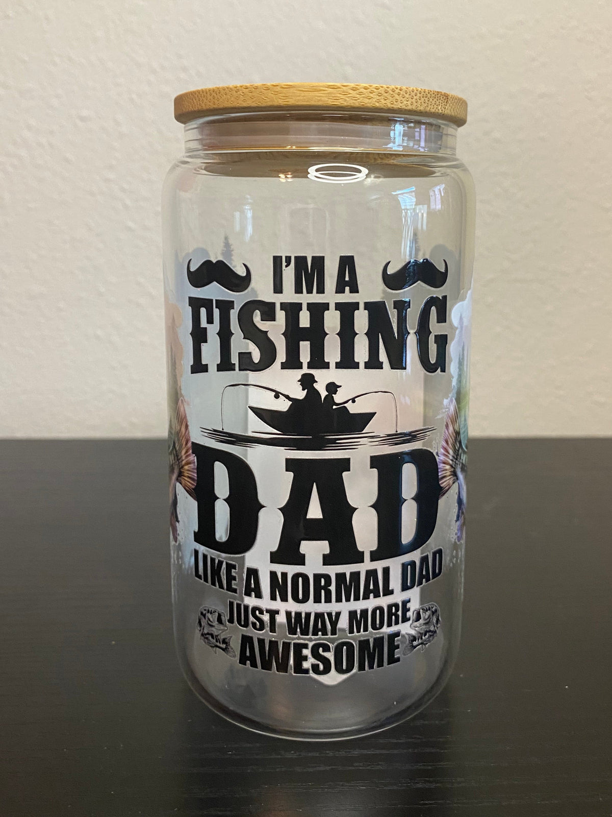 Glass can