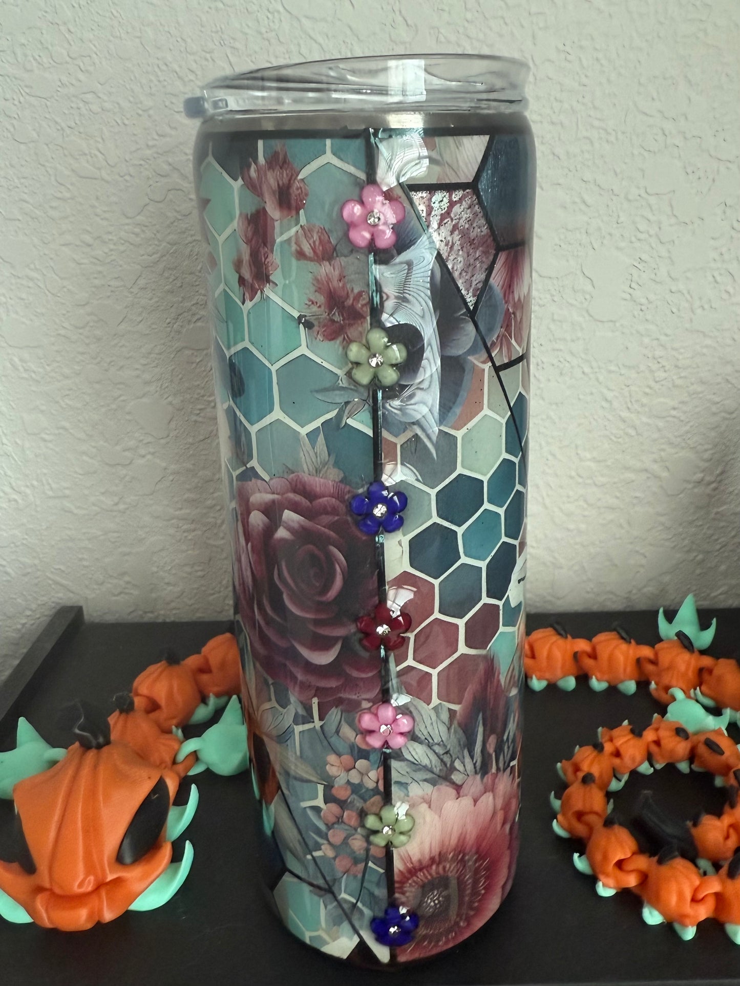 20oz Tumbler Honeycomb #4