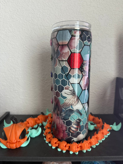 #4 20oz Tumbler Honeycomb